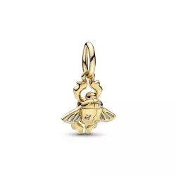 Charm Pandora Disney Aladdin  plata gold 14k - 762345C01