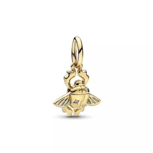 Charm Pandora Disney Aladdin  plata gold 14k - 762345C01