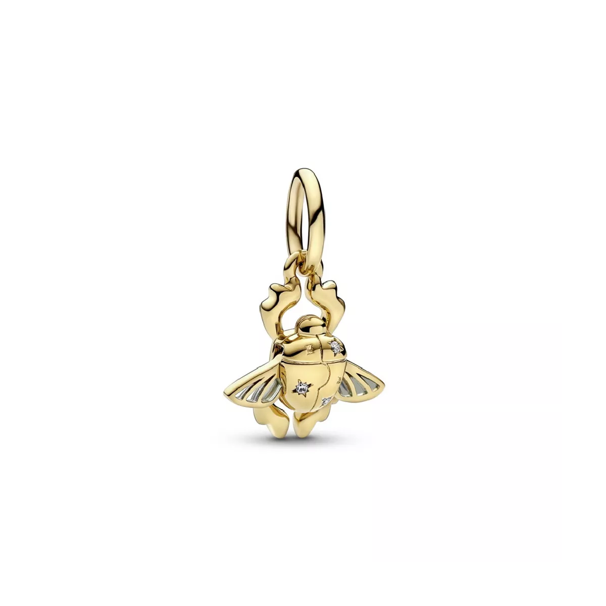 Charm Pandora Disney Aladdin  plata gold 14k - 762345C01