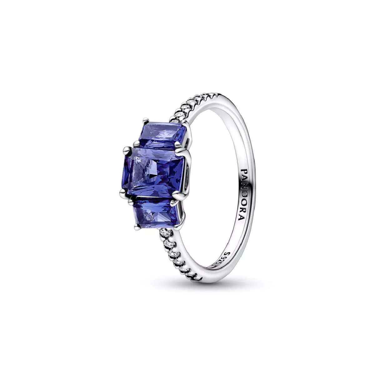 Anell Pandora plata zircon blau - 192389C01