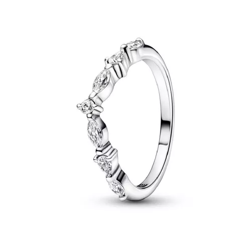 Anell Pandora plata zircon - 192390C01