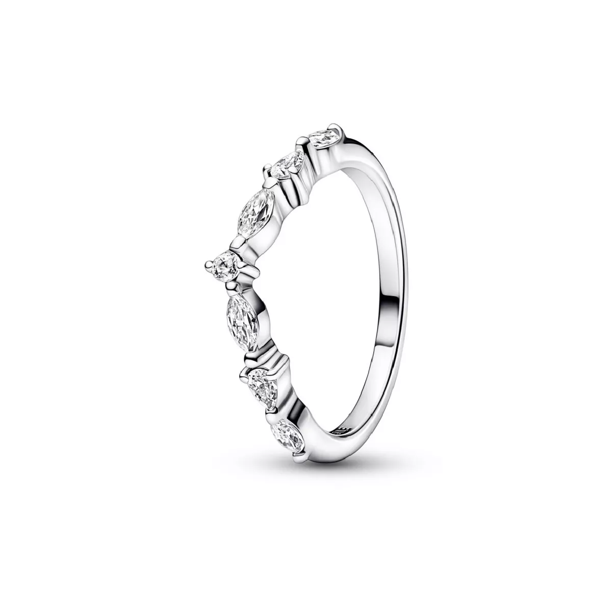 Anell Pandora plata zircon - 192390C01