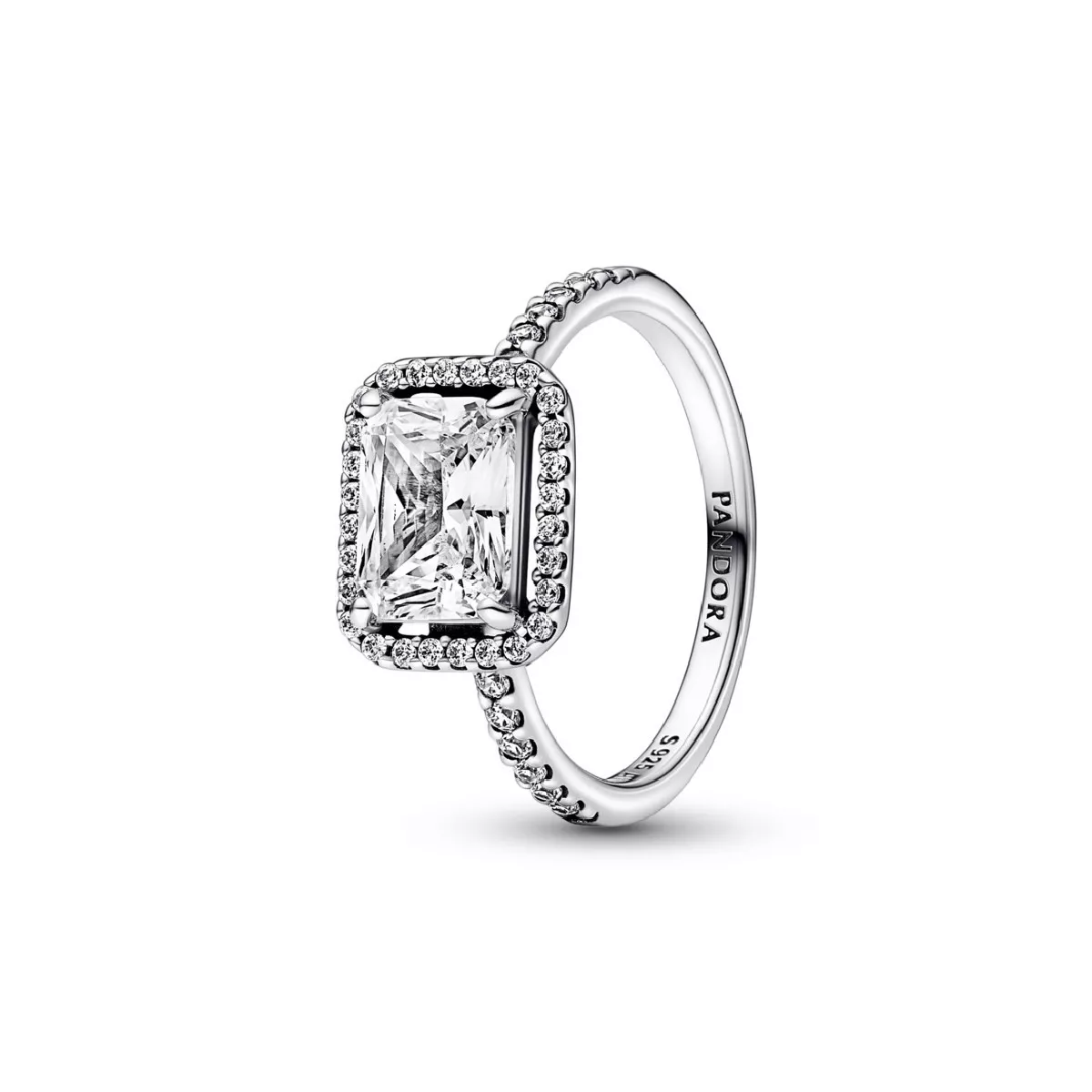 Anell Pandora plata zircon - 192391C01