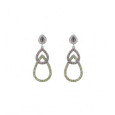 Arracades Sunfield plata penjant zircon color - PE061202 Arracades Sunfield plata penjant zircon color - PE061202