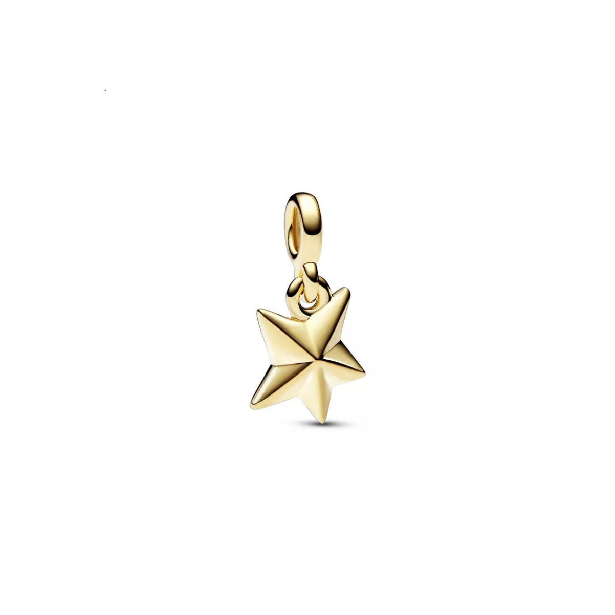Charm Pandora Me gold-plated 14k estrella esmalt blau - 762299C01