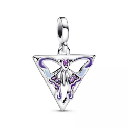 Charm Pandora plata papallona zircon esmalt - 792306C01