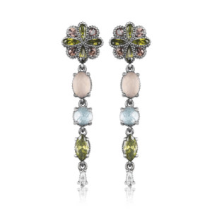 Arracades Sunfield plata de penjar zircon - PE064142