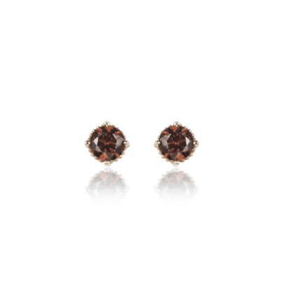 Arracades Sunfield plata rose zircon marro - PE064180/2/12