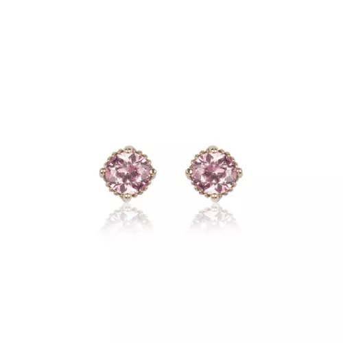 Arracades Sunfield plata rose zircon rosa - PE064180/2/56