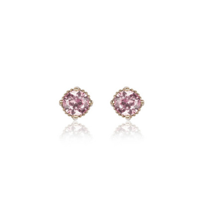 Arracades Sunfield plata rose zircon rosa - PE064180/2/56