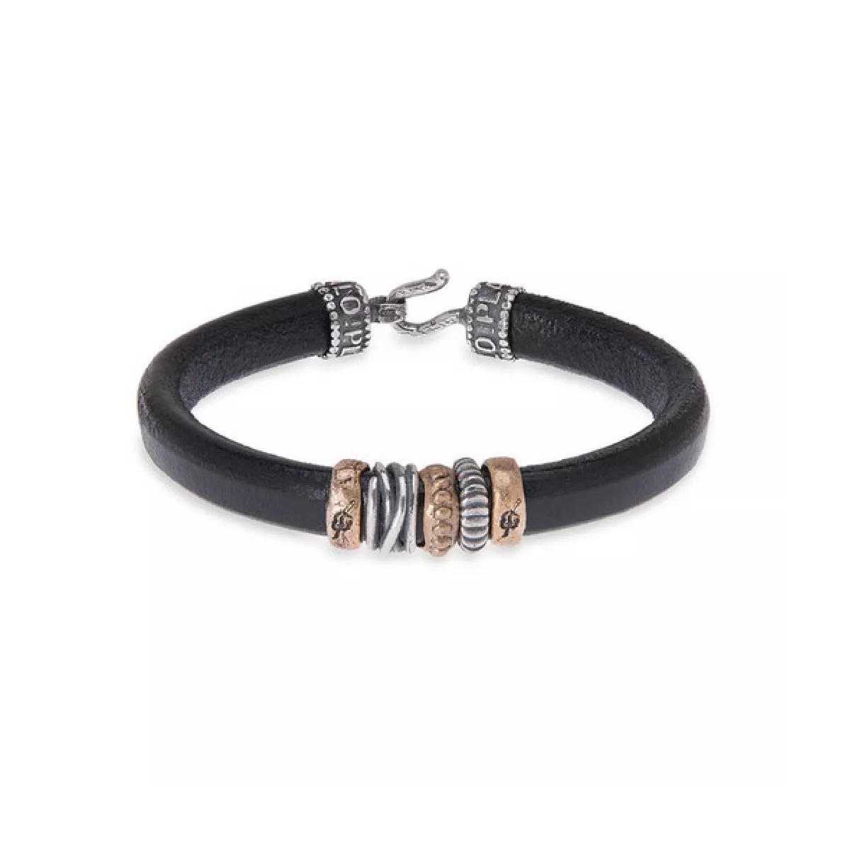 Polsera Platadepalo plata bronze cuir - MB148X T/21