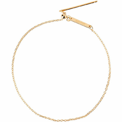 Pulsera Pdpaola plata chapada para charm - PU01-172-U