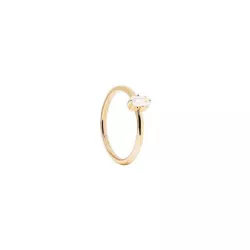 Anell Pdpaola Mia plata gold plated zircon - AN01-806