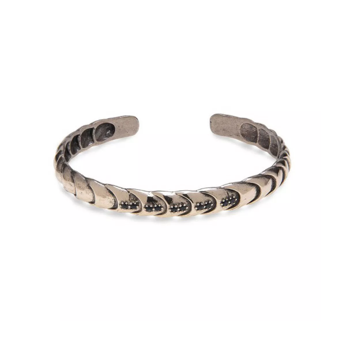 Polsera Platadepalo rigida bronze zircon - WB319B T/U