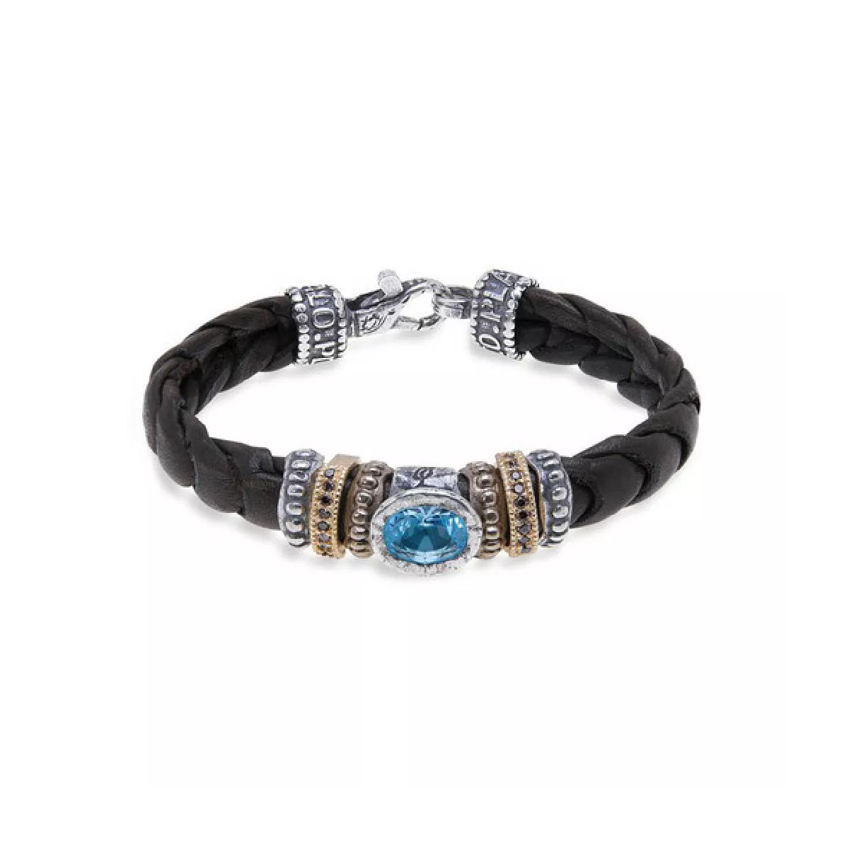 Polsera Platadepalo plata bronze cuir - WB322A T/19