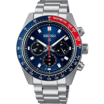 Reloj Seiko Prospex Speedtimer solar crono acero  - SSC913P1