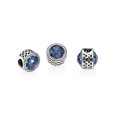 Charm plata circon azul - 791725NMB Charm plata circon azul - 791725NMB