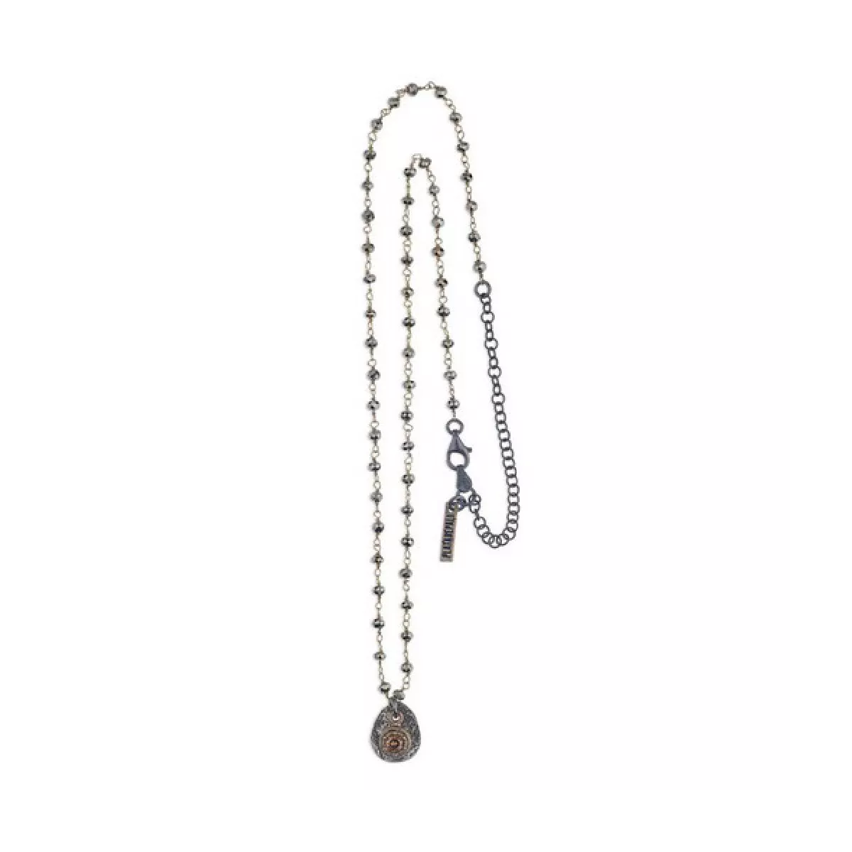 Penjoll Platadepalo plata rosari pirita - WN117X.