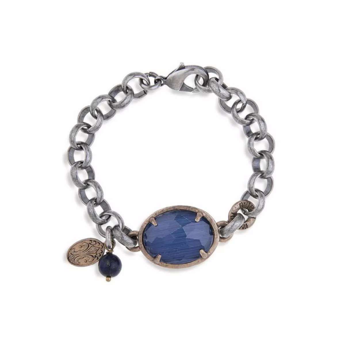 Polsera Platadepalo platejada anelles - WB330X