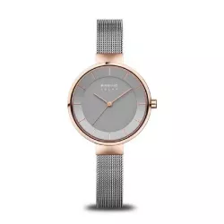 Rellotge Bering Solar acer ip rose 31mm - 14631-369