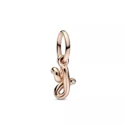 Charm Pandora inicial Y rose 14k zircon - 782458C01