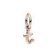 Charm Pandora inicial T rose 14k zircon - 782469C01