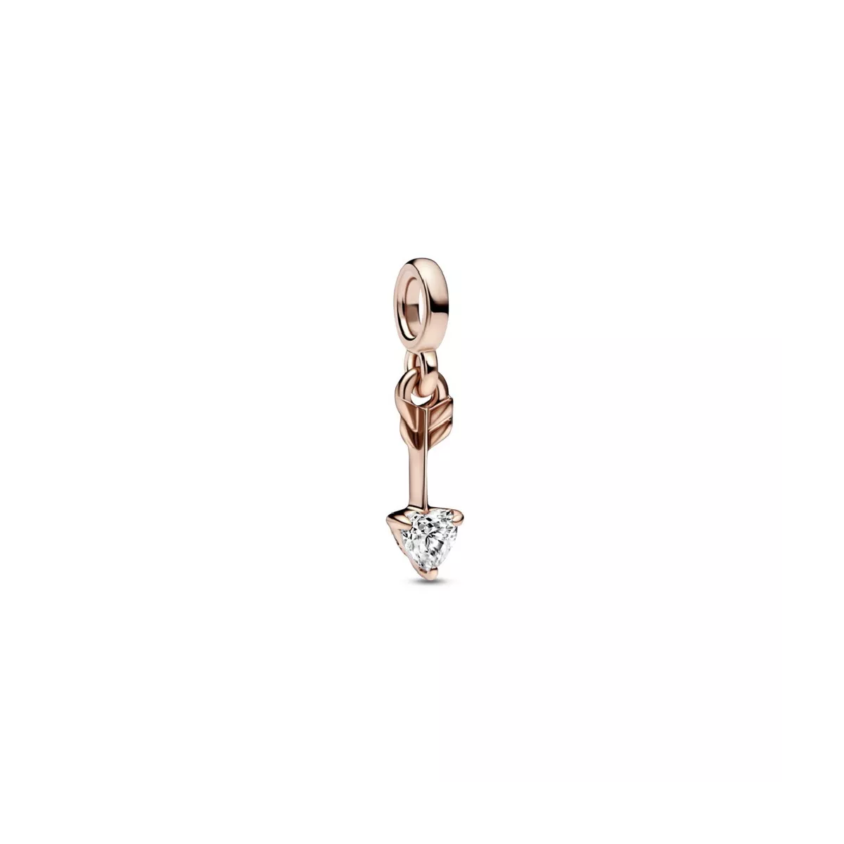 Charm Pandora Me fletxa plata 14k rose gold plated zircon - 782466C01