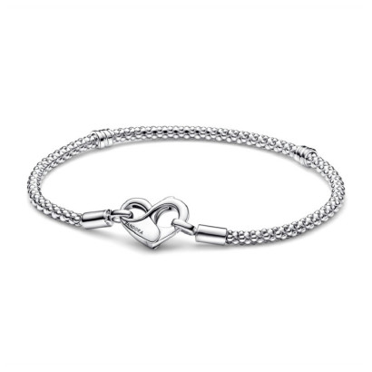 Pulsera Pandora plata cierre corazon - 592453C00