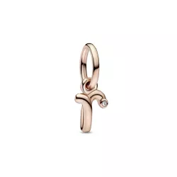 Charm Pandora inicial R rose 14k zircon - 782477C01