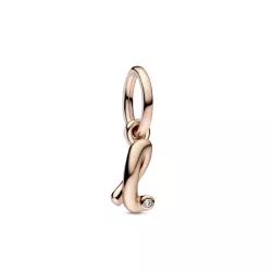Charm Pandora inicial L rose 14K zircon - 782533C01