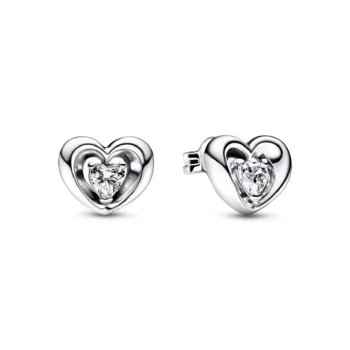 Arracades Pandora cor plata zircon - 292500C01