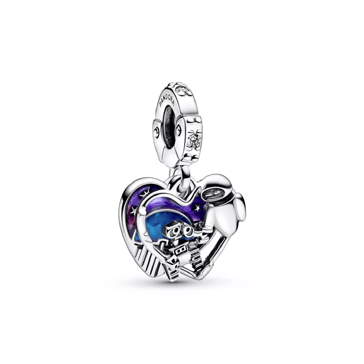 Charm Pandora Wall-E plata zircon - 792518C01