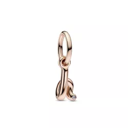 Charm Pandora inicial H rose 14k zircon - 782462C01