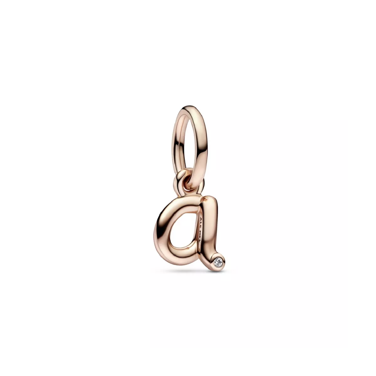 Charm Pandora inicial A rose 14k zircon - 782531C01