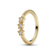 Anell Pandora plata 14k gold plated - 162333C01