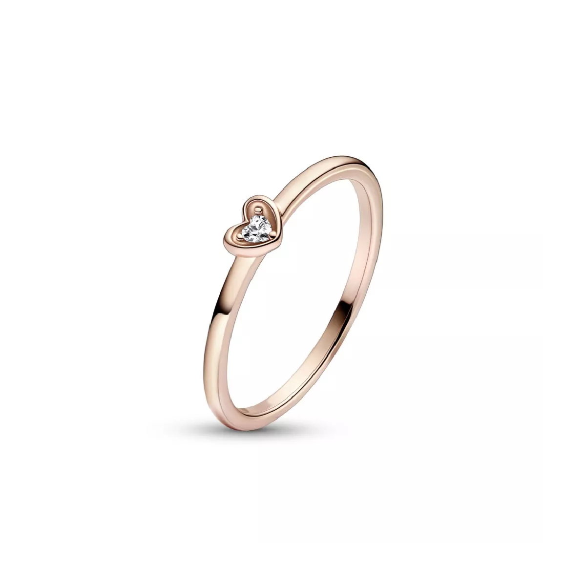 Anell Pandora plata cor 14k rose gold plated - 182495C01