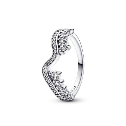 Anillo Pandora plata circon  - 192543C01