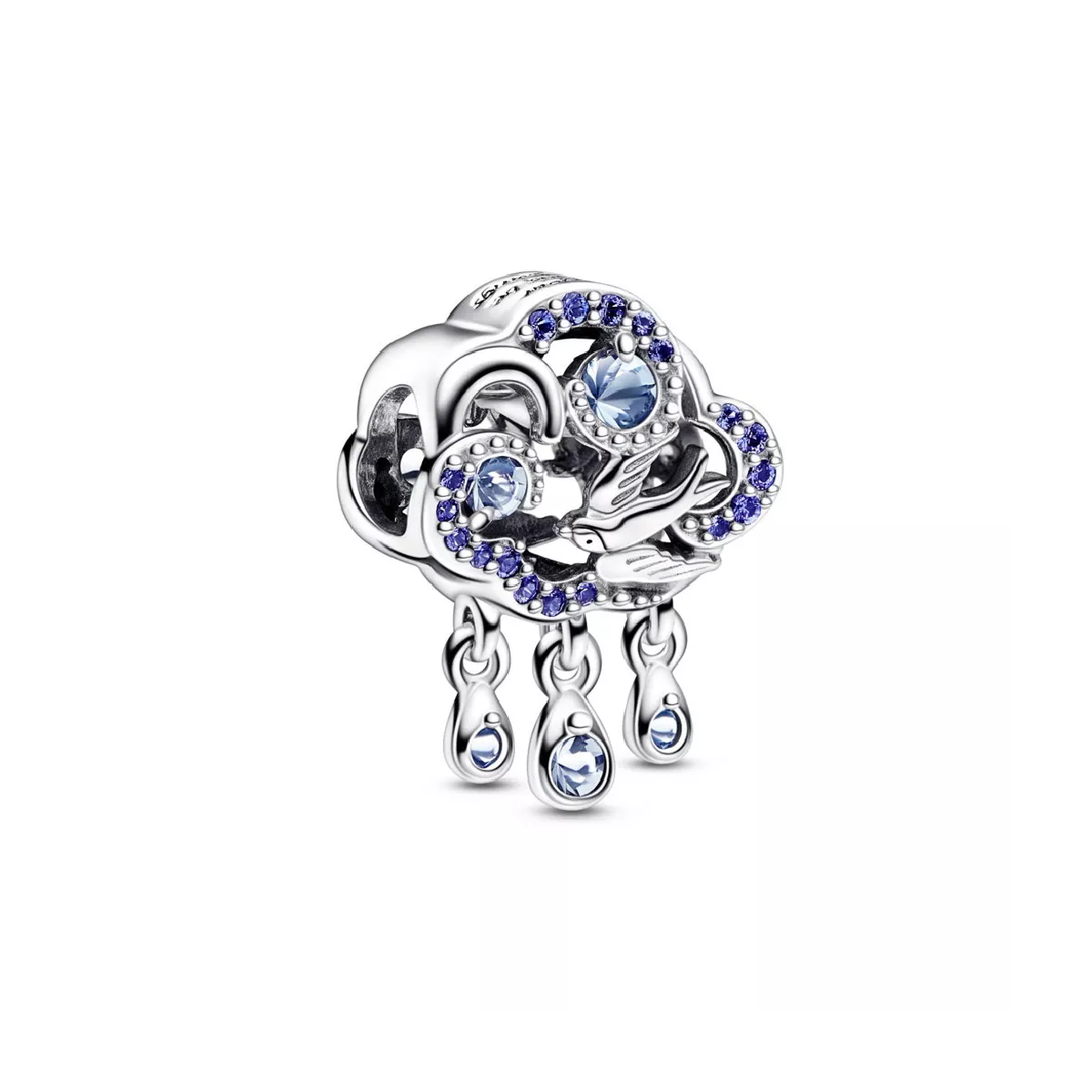 Charm Pandora nuvol plata zircon - 792569C01