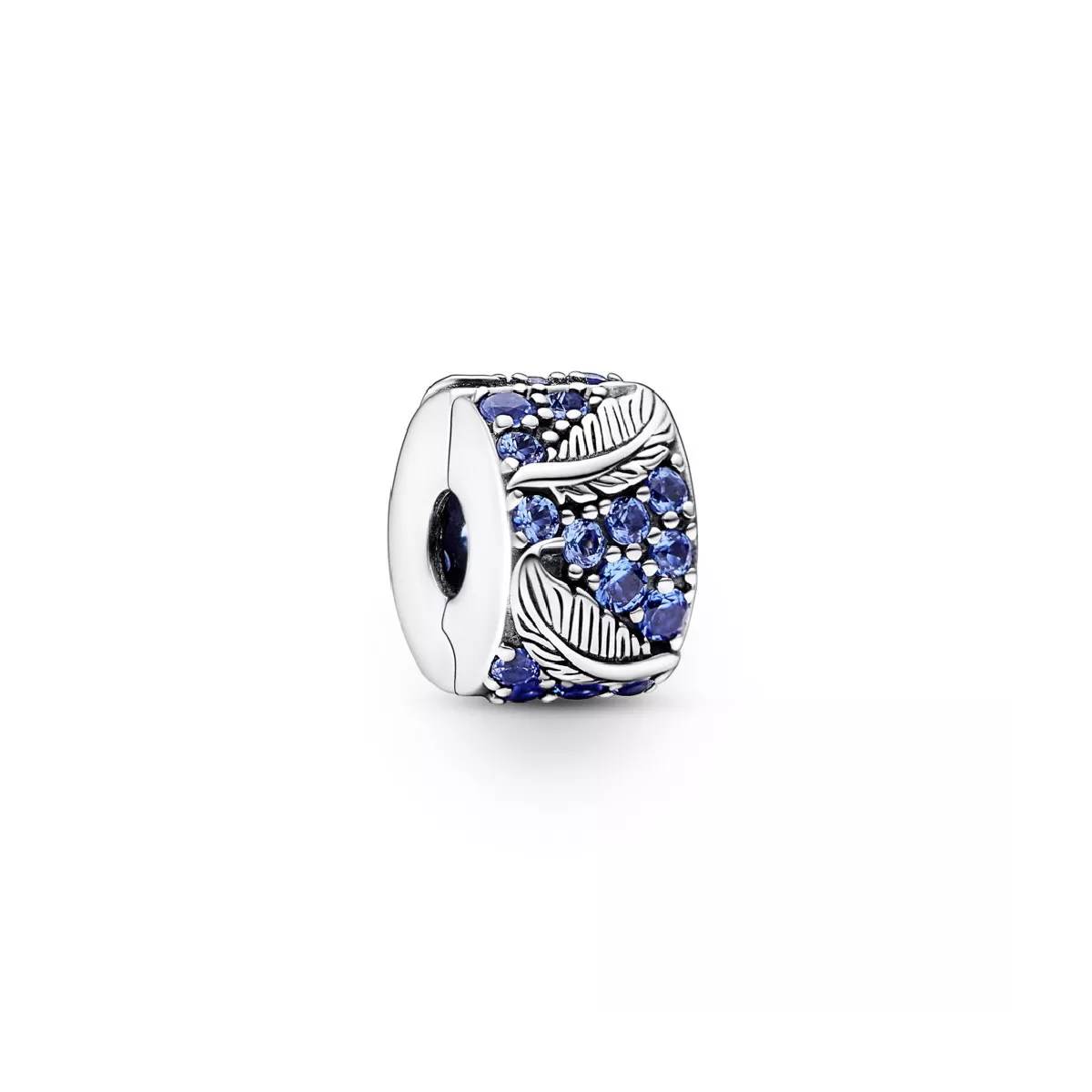 Clip Pandora plata zircon - 792552C01
