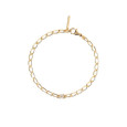 Pulsera Pdpaola letra A plata baño de oro 18k - PU01-538-U