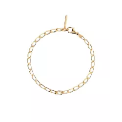 Polsera Pdpaola lletra C plata bany or 18k - PU01-540-U
