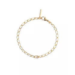 Polsera Pdpaola lletra J plata bany or 18k - PU01-547-U