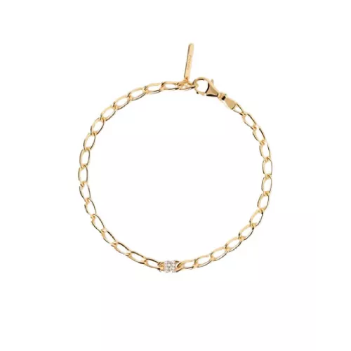 Polsera Pdpaola lletra N plata bany or 18k - PU01-551-U