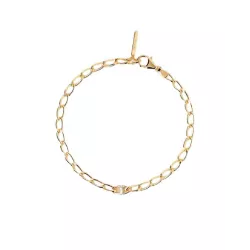 Polsera Pdpaola lletra T plata bany or 18k - PU01-557-U