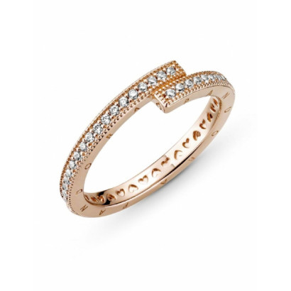 Anillo Pandora plata rose circon - 189491C01