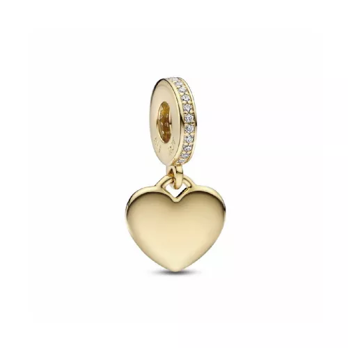 Charm Pandora cor plata 14k gold-plated zircon - 768761C01