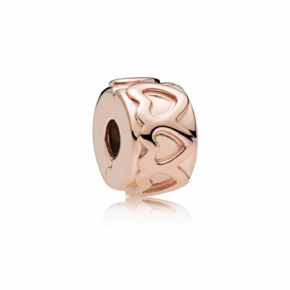 Clip Pandora cor plata 14k gold plated - 781978