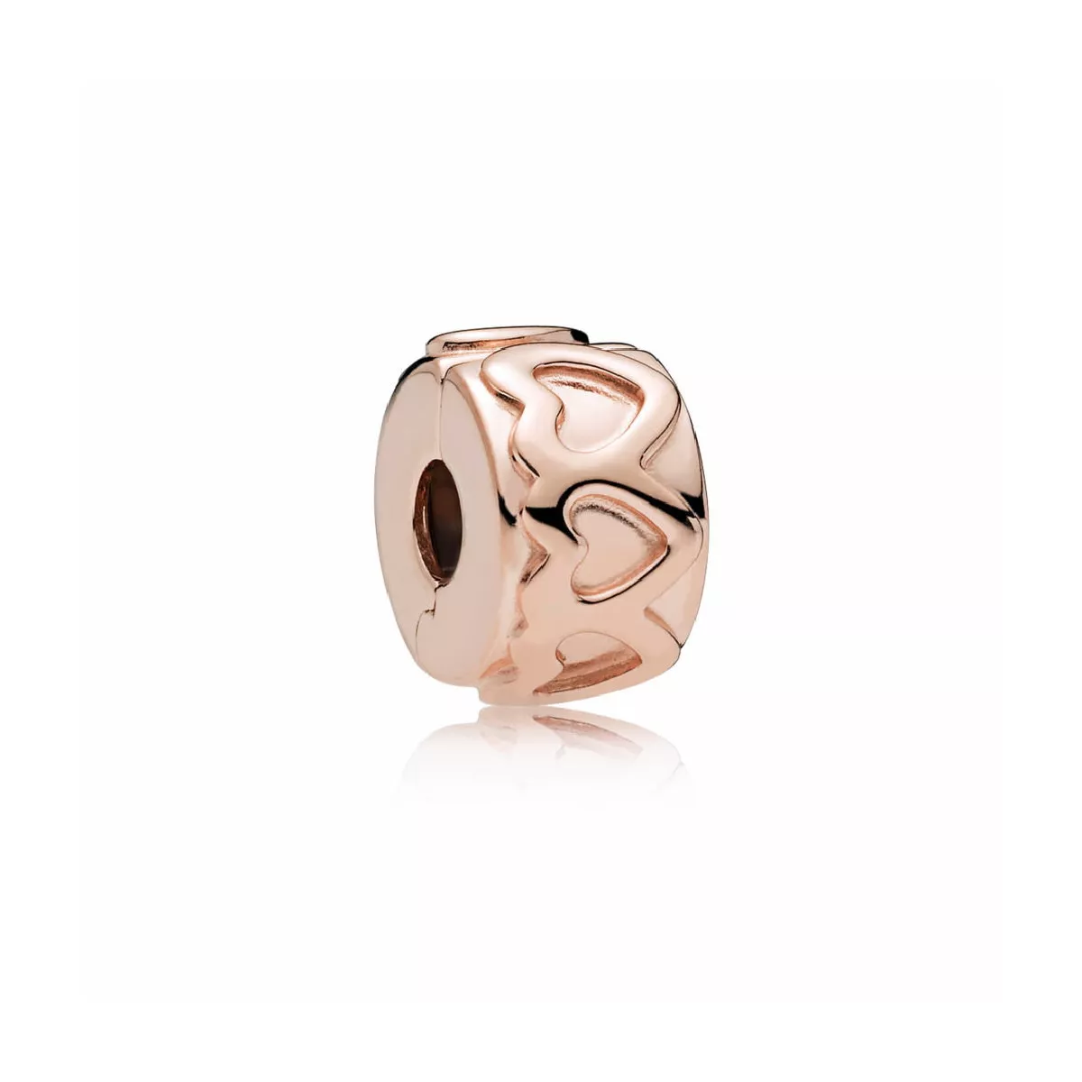Clip Pandora cor plata 14k gold plated - 781978