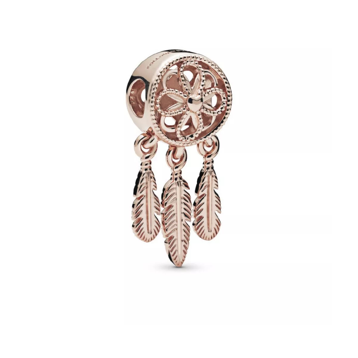 Charm Pandora plata atrapasomnis rose 14k gold-plated - 787200C00