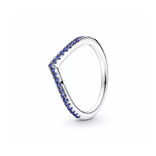 Anell Pandora plata zircon blau - 196316C02